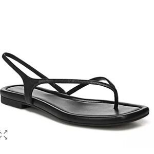 Vince Black Strappy Sandals
